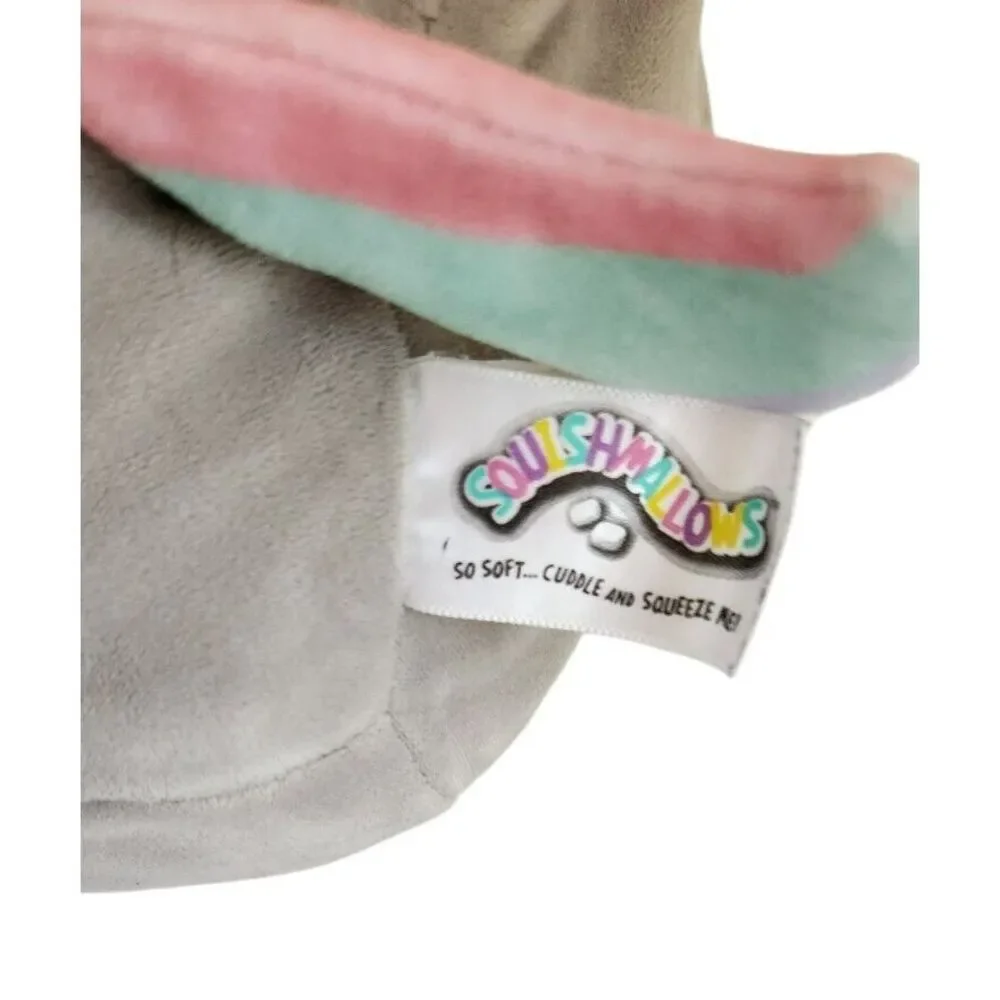 Squishmallows Teresa Sleeping‎ Unicorn - Gray